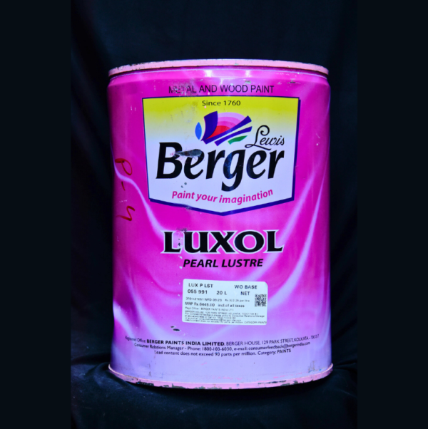 Berger Luxol Pearl Lustre Metal and Wood Paint: