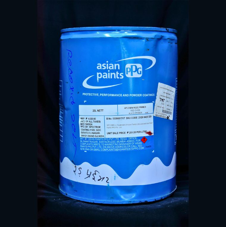 Asian Paints Apcomin Rozc Primer Red Oxide Alkyd Primer (20 L)