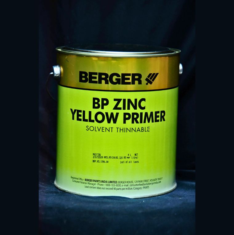 Berger BP Zinc Yellow Primer Solvent Thinnable