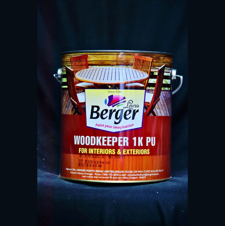 Berger WoodKeeper 1K PU For Interior & Exteriors (20L)